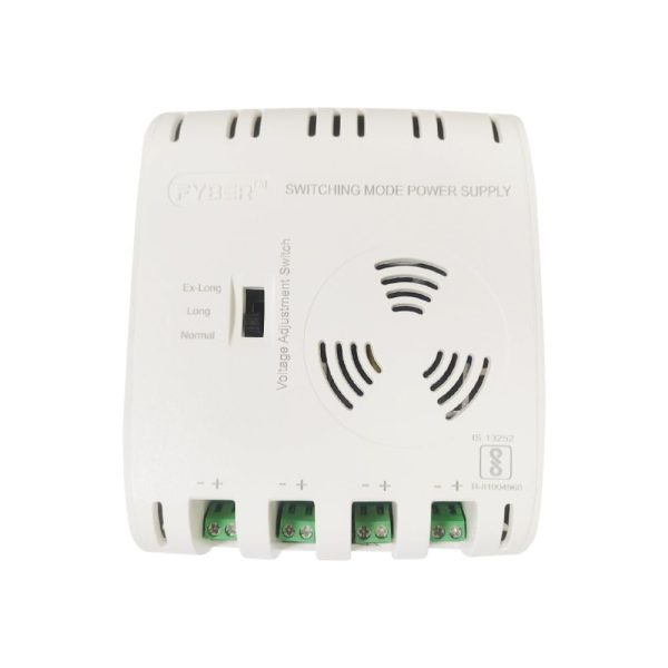 FYBER SMPS for CCTV Camera 4 Channel Power Supply 12v Suitable for Any Brand HD Analog Surveillance Dome Bullet Cameras Independent Series