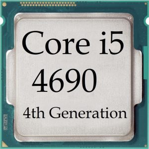 Core i5-4690 4th Generation Processor, 3.5 GHz, LGA 1150 Socket, 4 Cores, 6MB Cache Support h81 Motherboard