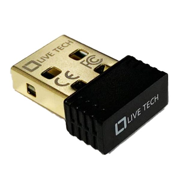 Live Tech WD04 Premium USB Wireless Adapter Dongle Gold Plated USB Real High Speed