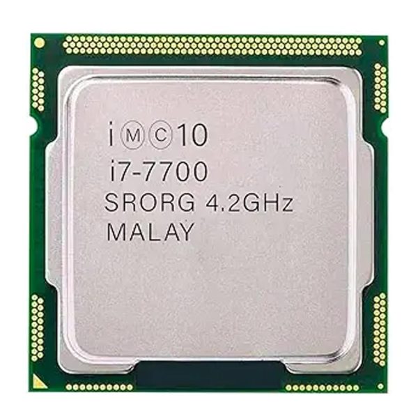 Core i7 7700 7th Generation, 2.9/3.6/4.2 GHz, LGA1151 Socket, 4 Cores, 8 Threads, 8 MB Cache